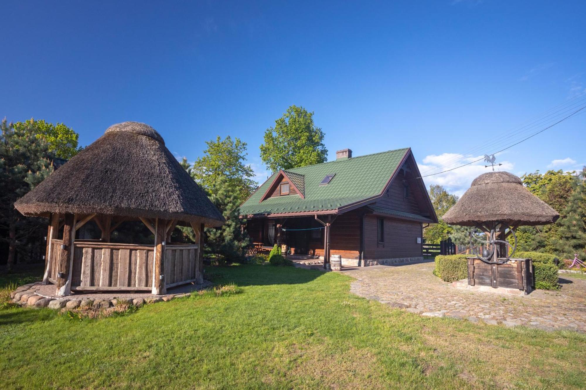 Dom Pod Lipa Villa Jaminy Bagian luar foto